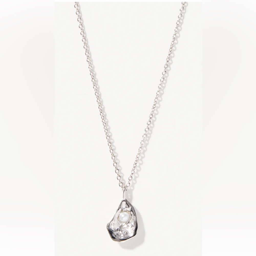 SPARTINA 449 Sea La Vie, Seas the Day Oyster W/Pearl Necklace